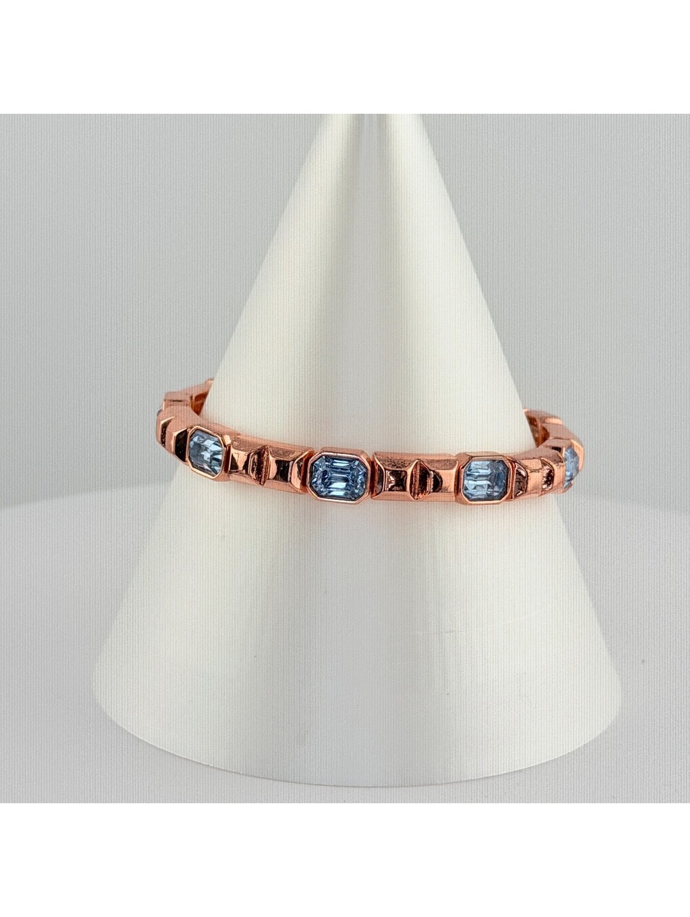 Bomb Party Single Stack Bracelet - on Rose Gold #33